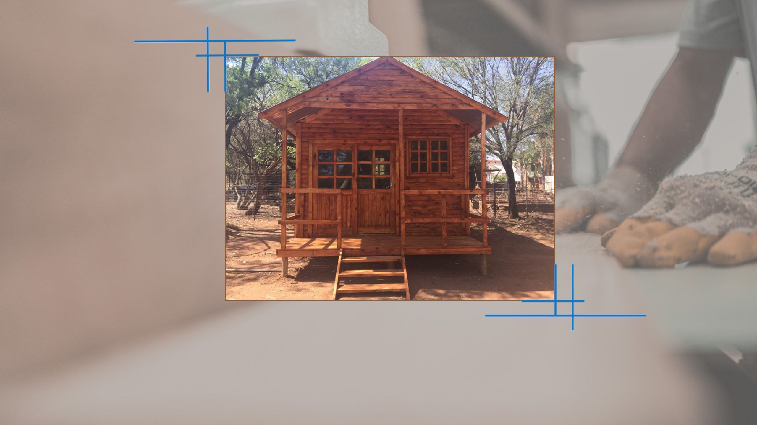 Log Cabin with Veranda